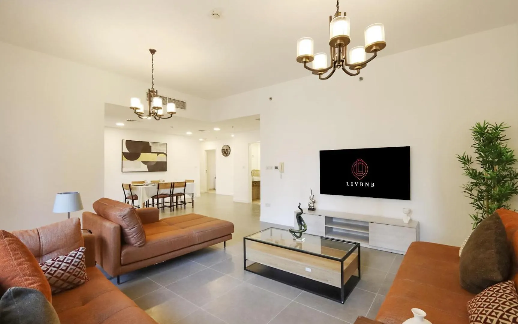 Livbnb- Homely 3+1 In Heart Of Jbr, Close To Beach Dubai Apartment