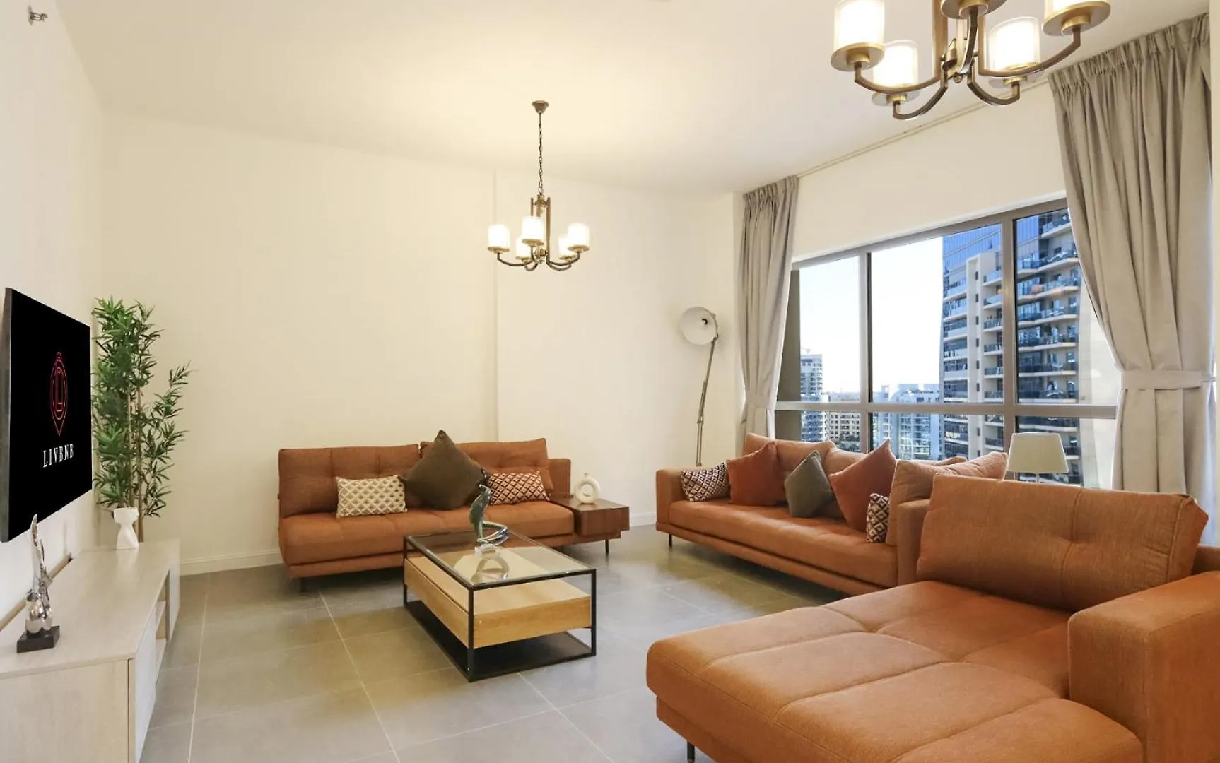 Livbnb- Homely 3+1 In Heart Of Jbr, Close To Beach Dubai