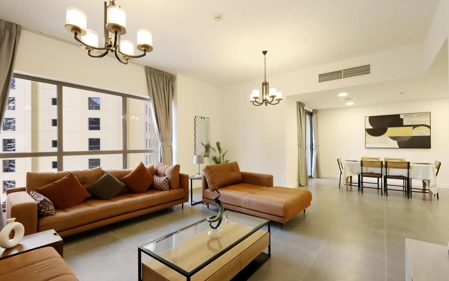 Livbnb- Homely 3+1 In Heart Of Jbr, Close To Beach Dubai